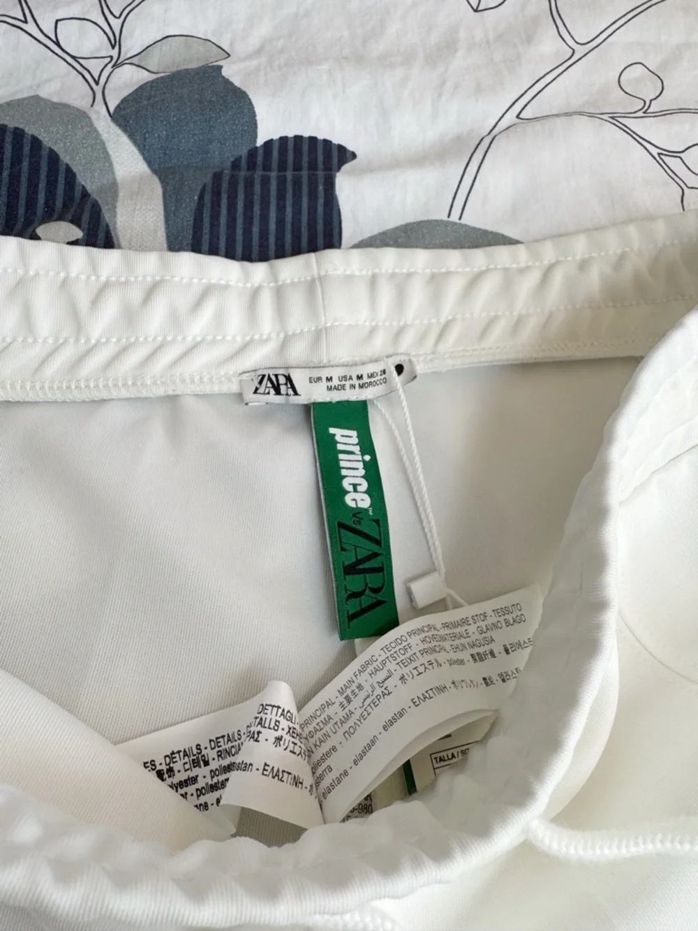 Zara x Prince Tennis Shorts